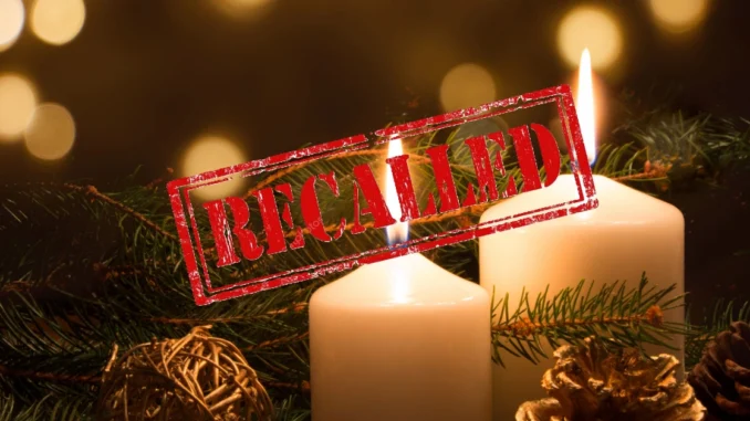 Popular Christmas Candles Recalled Over Battery Safety Fears