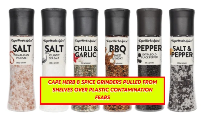 Recall: Cape Herb & Spice Grinders Pulled from Shelves Over Plastic Contamination Fears