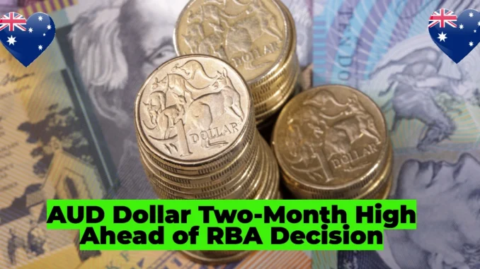 Australian Dollar Surges to Two-Month High Ahead of RBA Decision—Will the Rally Continue?