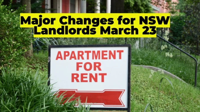 Major Changes for NSW Landlords: New Water Efficiency Rules Could Save Renters Money