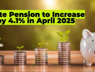 State Pension to Increase by 4.1% in April 2025