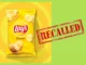 Lay’s Recall Alert: Undeclared Milk in Classic Potato Chips Could Pose Allergy Risk