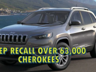 Jeep Recall Alert: Over 63,000 Cherokees Could Roll Away or Lose Power