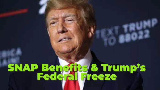 SNAP Benefits & Trump’s Federal Freeze