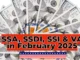 SSA, SSDI, SSI & VA in February 2025