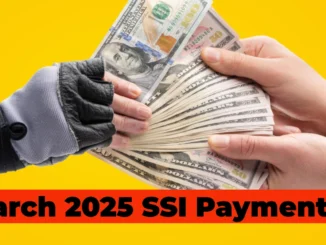 March 2025 SSI Payments