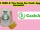 $9K 1099-K Tax Form for Cash App Account