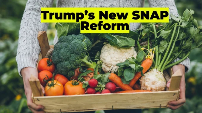 Trump’s New SNAP Reform