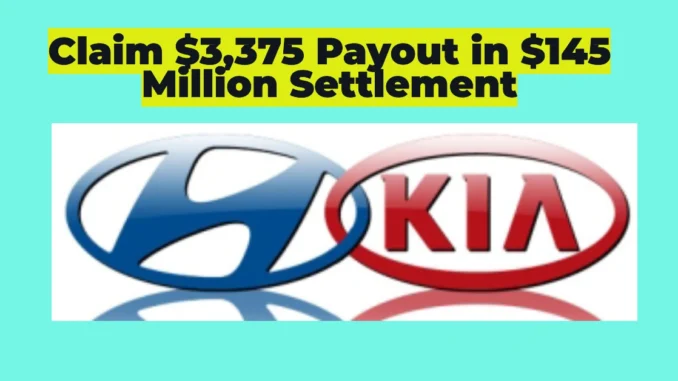 Kia & Hyundai Owners Alert: How to Claim Your Share of the $145 Million Settlement – Up to $3,375 Payout!