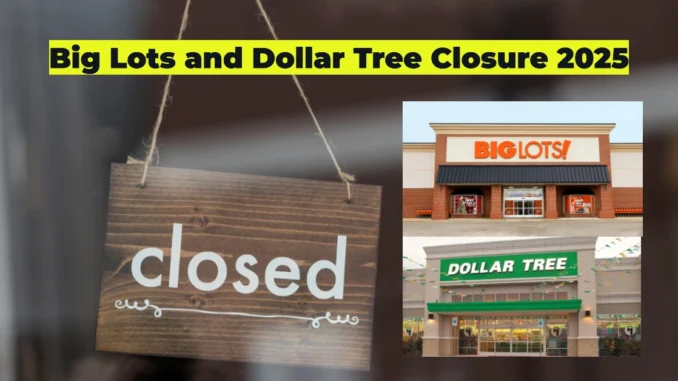 Big Lots and Dollar Tree Closure 2025