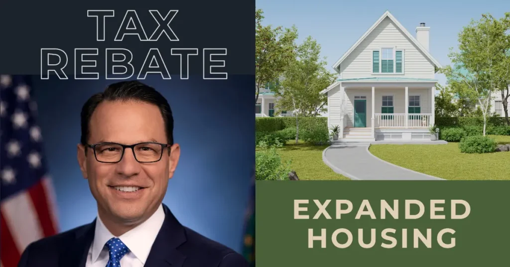 Expanded Housing tax rebate pennsylvania