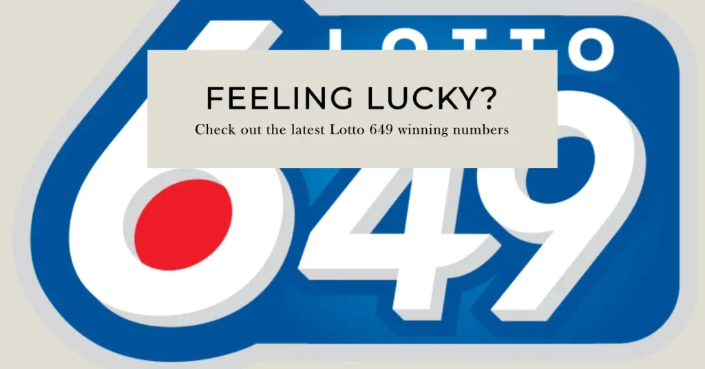 Lotto 649 Winning Numbers August 14, 2024