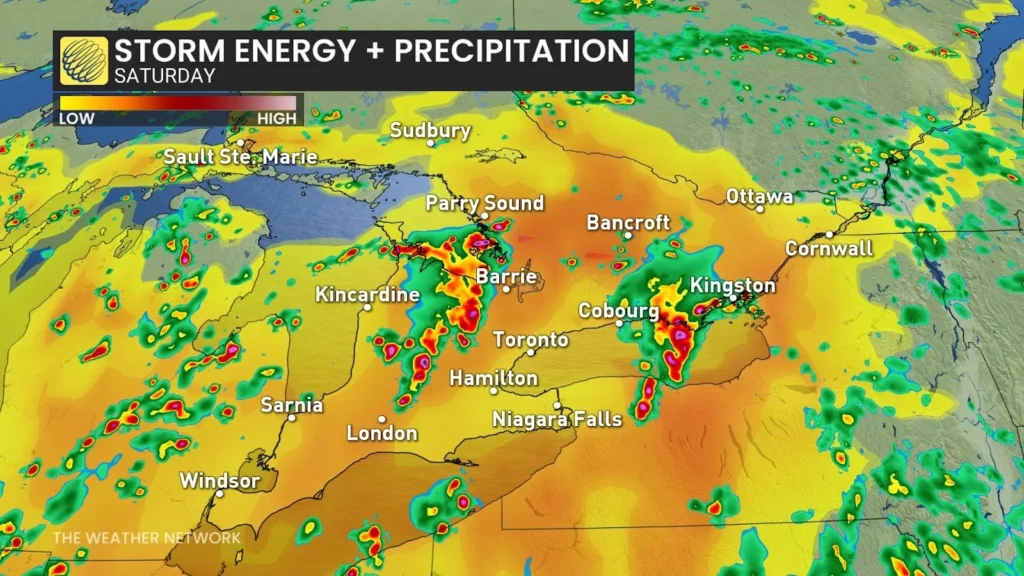 Tornado Watch Warning in Effect for Southern Ontario