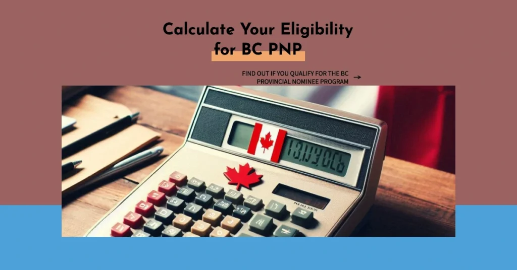 BC PNP Points Calculator