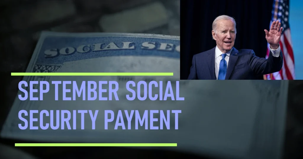 $4873 Social Security Payment in September