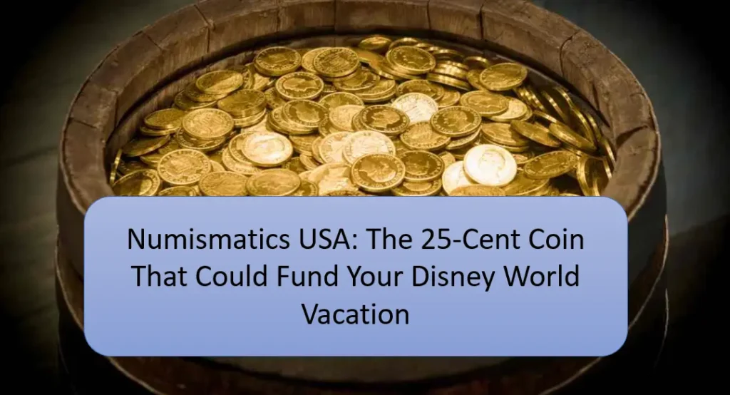 Numismatics USA: The 25-Cent Coin That Could Fund Your Disney World Vacation