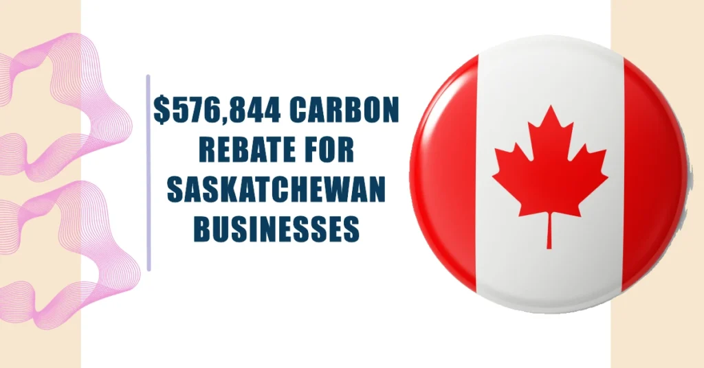 $576,844 Carbon Rebate for Saskatchewan Businesses 499 Employees October 2024