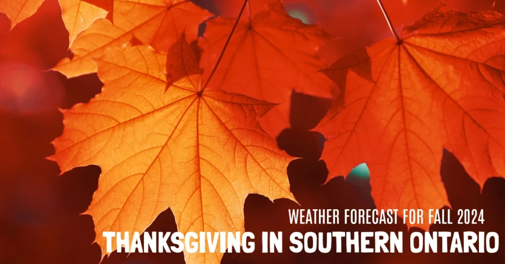 Southern Ontario Thanksgiving Weather 2024: What to Expect from October to November