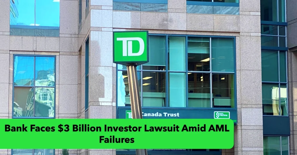 TD Lawsuit 2024: Bank Faces $3 Billion Investor Lawsuit Amid AML Failures