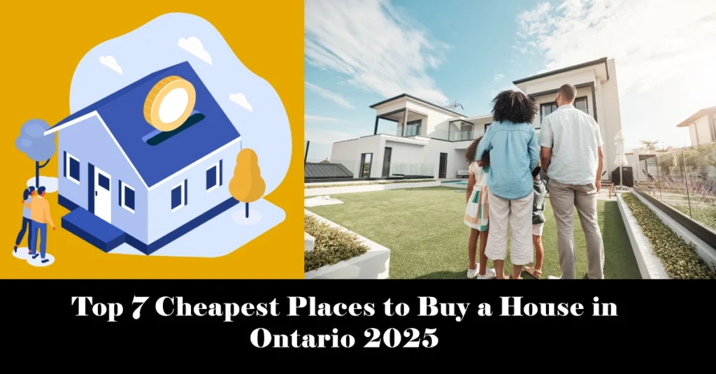 Top 7 Cheapest Places to Buy a House in Ontario 2025