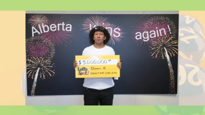 Calgary Man's $5 Million Lottery Win Adds to His $1 Million Jackpot from Three Years Ago!