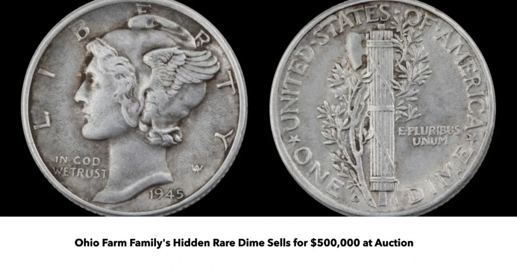 Ohio Farm Family's Hidden Rare Dime Sells for $500,000 at Auction