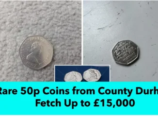 Rare 50p Coins from County Durham Fetch Up to £15,000