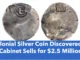 Colonial Silver Coin Discovered in Cabinet Sells for $2.5 Million