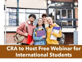 CRA to Host Free Webinar for International Students