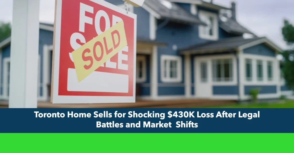 Toronto Home Sells for Shocking $430K Loss After Legal Battles and Market  Shifts