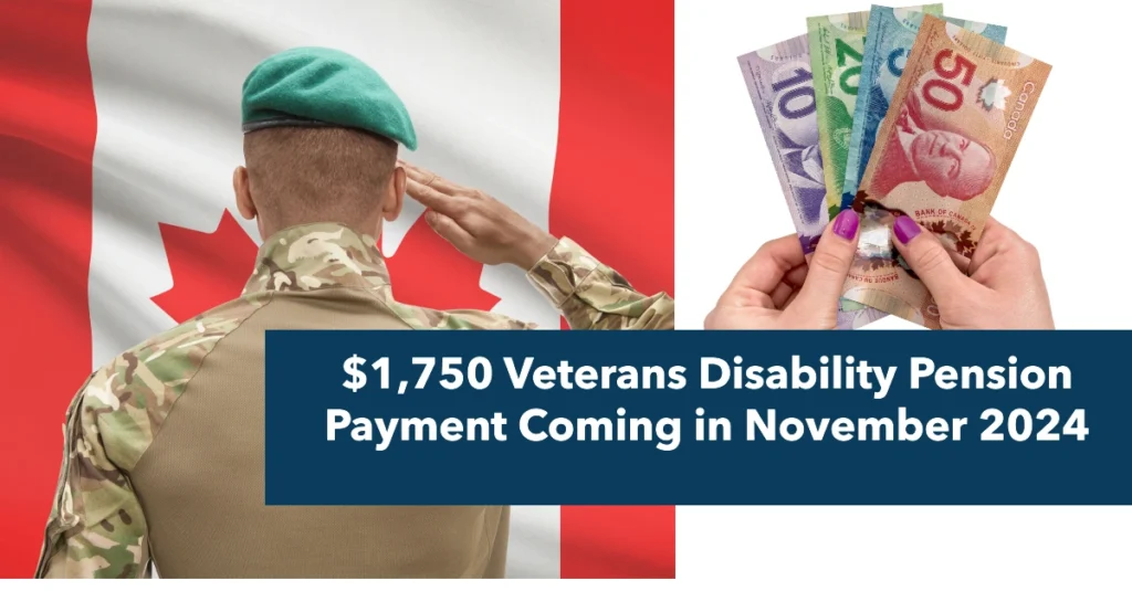 $1,750 Veterans Disability Pension Payment Coming in November 2024: Eligibility & How to Apply