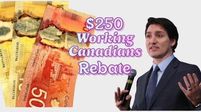 $250 Working Canadians Rebate 2025: Eligibility and Distribution Details