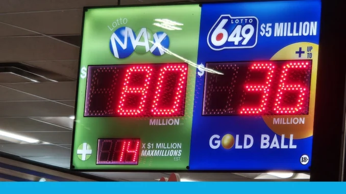 $80 Million Lotto Max Jackpot Winning Numbers Nov 26, 2024