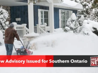 Winter Weather Alert: Snow Advisory Issued for Southern Ontario’s Major Cities