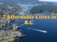 7 Affordable Cities in B.C. and the Income You Need for a Simple Lifestyle