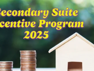 Secondary Suite Incentive Program 2025