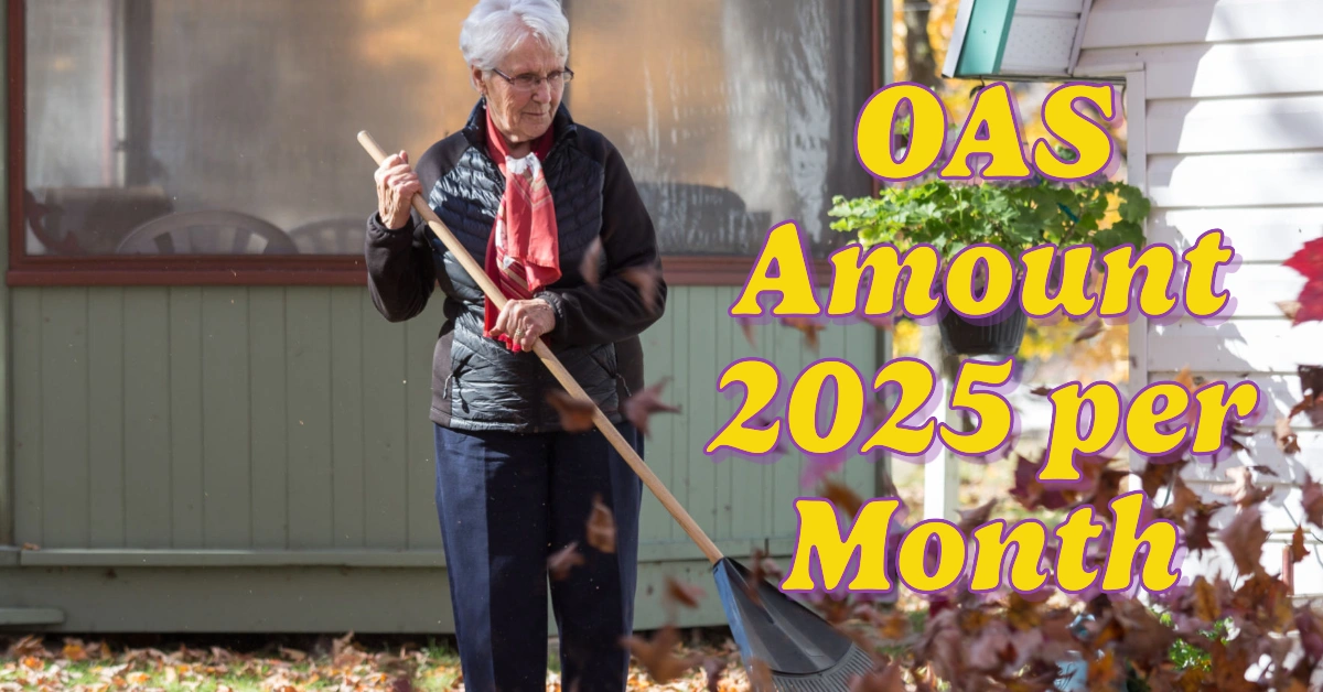 How Much Is The OAS Amount 2025 Per Month? A Comprehensive Guide