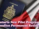 Ontario Introduces New Pilot Program for Canadian Permanent Residency Pathway