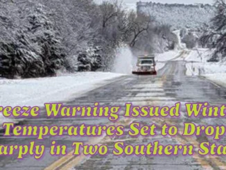 Freeze Warning Issued Winter Temperatures Set to Drop Sharply in Two Southern States