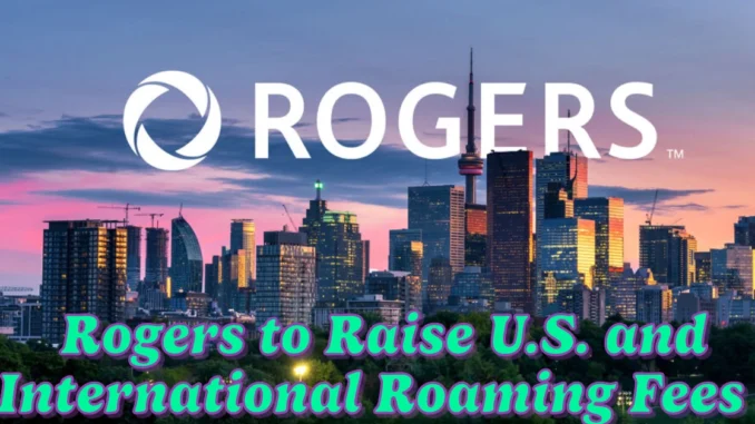 Rogers to Raise U.S. and International Roaming Fees