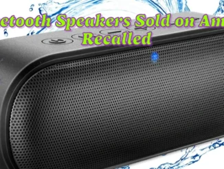 Bluetooth Speakers Sold on Amazon Recalled Due to Safety Concerns