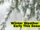 Winter Weather End Early in Canada This Season