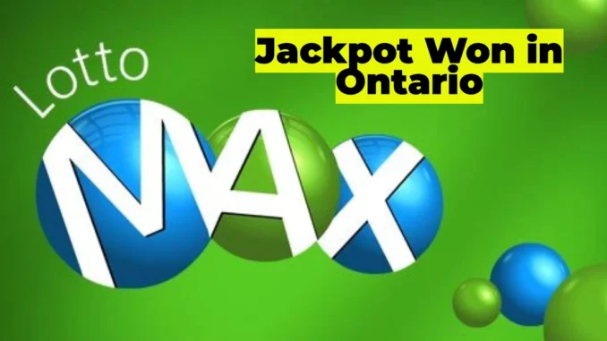 $25 Million Lotto Max Jackpot Won in Ontario: Lucky Willowdale Player Scores Big