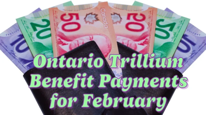 Ontario Trillium Benefit Payments for February Are Coming Soon Here's What You Could Receive