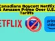 Canadians Boycott Netflix, Disney+, and Amazon Prime Over U.S. Tariffs