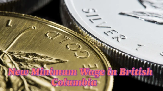 New Minimum Wage in British Columbia to Take Effect on June 1