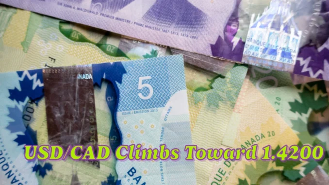 USD/CAD Climbs Toward 1.4200 Ahead of FOMC Minutes Release