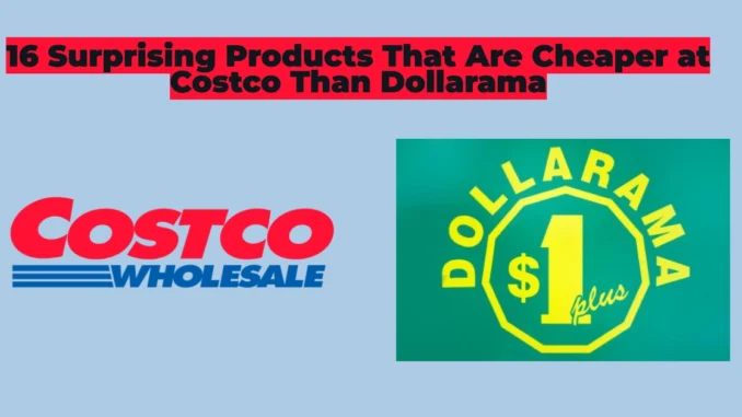 16 Surprising Products That Are Cheaper at Costco Than Dollarama – You Won’t Believe the Savings!