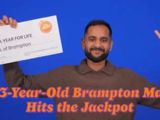 23-Year-Old Brampton Man Hits the Jackpot with His First-Ever Lottery Ticket