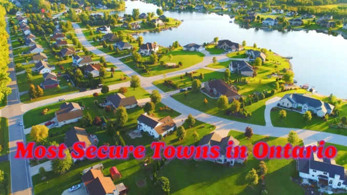 8 Most Secure Towns in Ontario for Senior Living